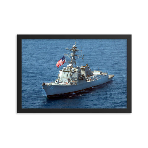 USS James E. Williams (DDG-95) Framed Ship Photo