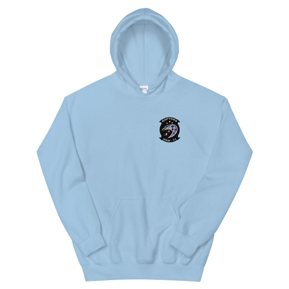 HSM-71 Raptors Squadron Crest Hoodie