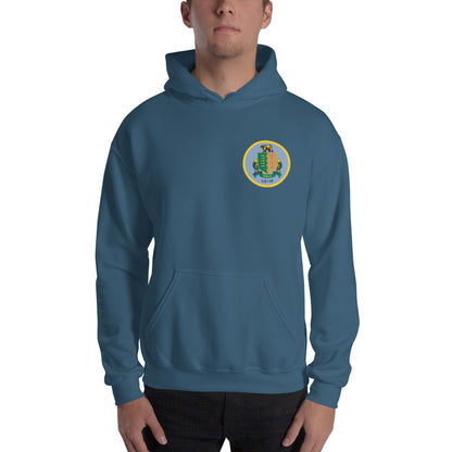 USS Dale (CG-19) 1983-84 Caribbean Cruise Hoodie