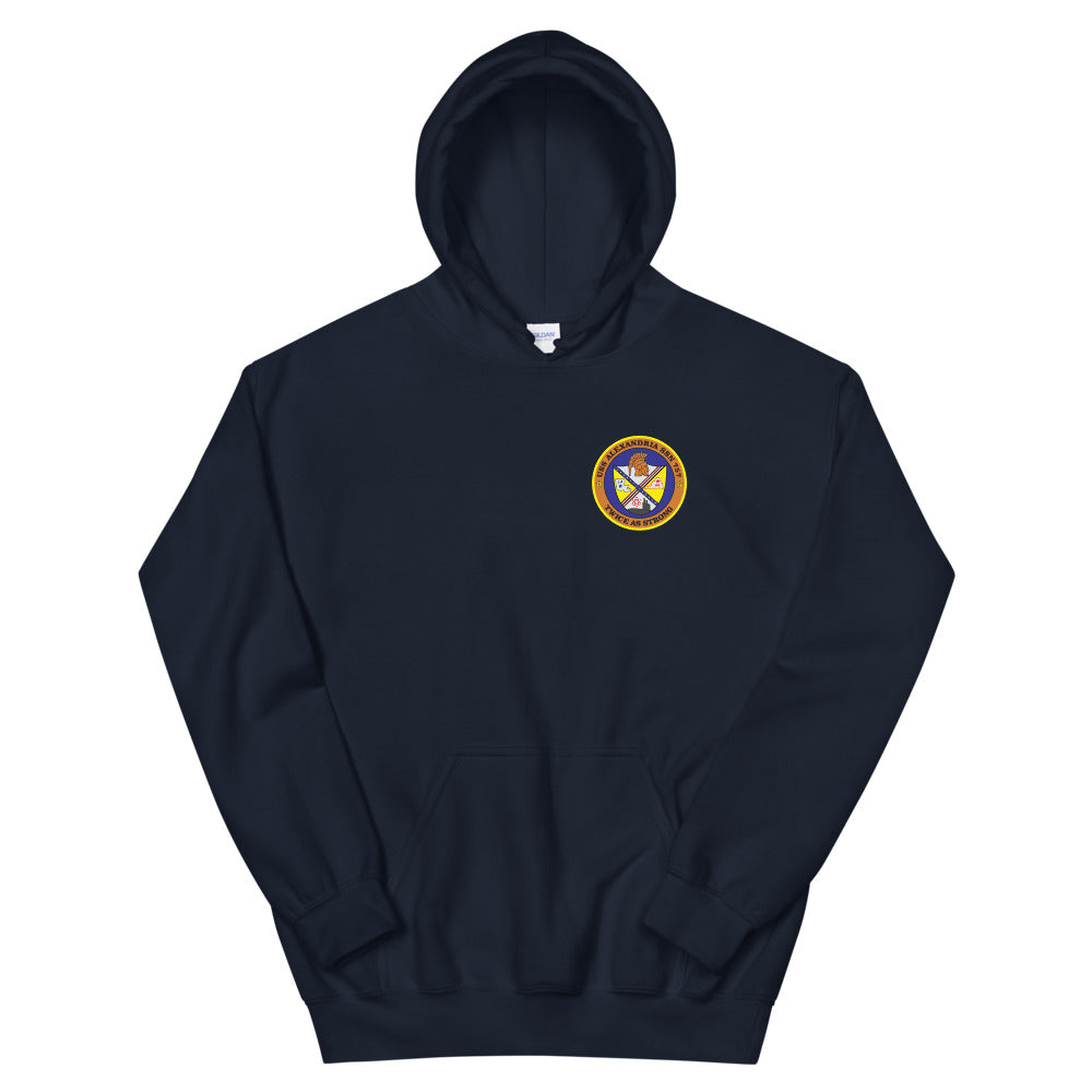 USS Alexandria (SSN-757) Ship's Crest Hoodie