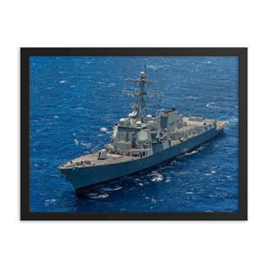 USS Chafee (DDG-90) Framed Ship Photo