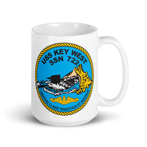 USS Key West (SSN-722) Ship's Crest Mug