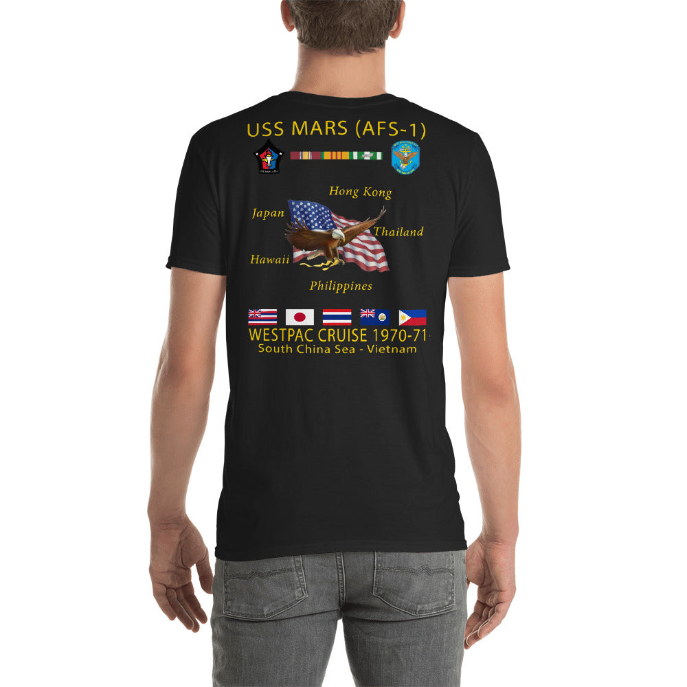 USS Mars (AFS-1) 1970-71 Cruise Shirt