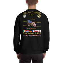 Load image into Gallery viewer, USS Cape St George (CG-71) 1997 Cruise Sweatshirt