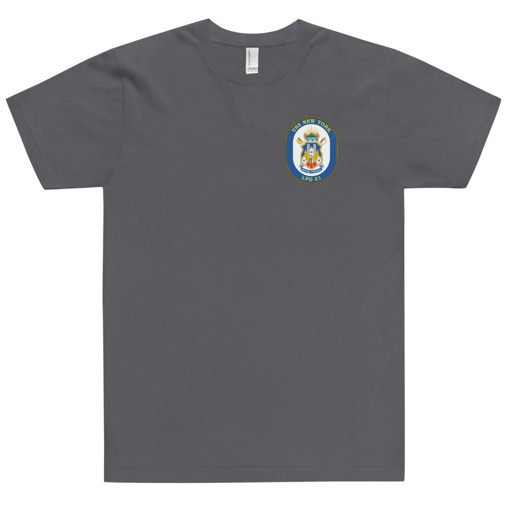 USS New York (LPD-21) Ship's Crest Shirt