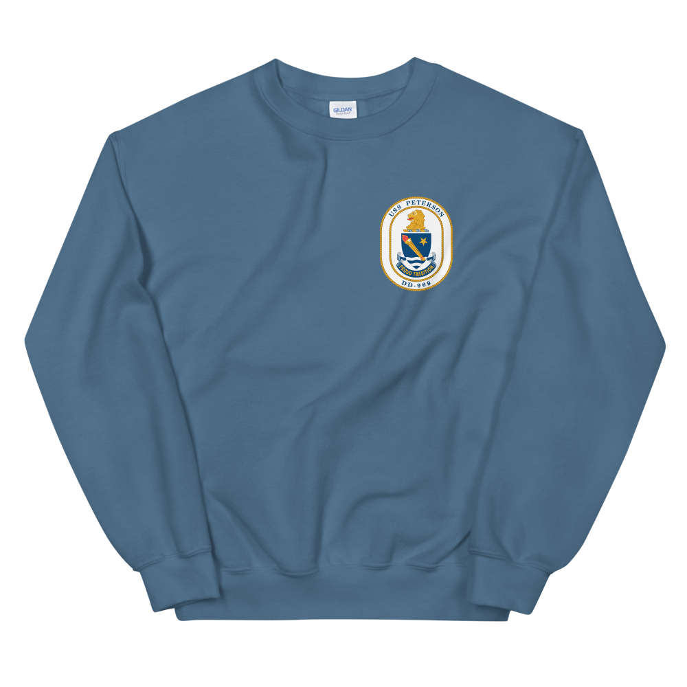 USS Peterson (DD-969) 1994-95 Cruise Sweatshirt