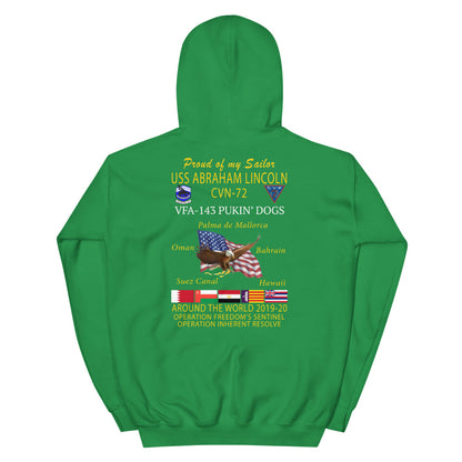 VFA-143 Pukin' Dogs 2019-20 Cruise Hoodie - Family