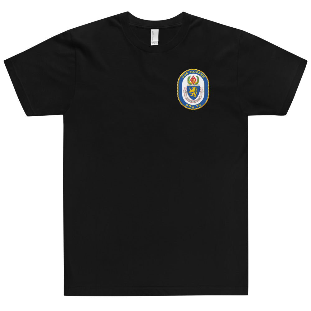 USS Hopper (DDG-70) Ship's Crest Shirt