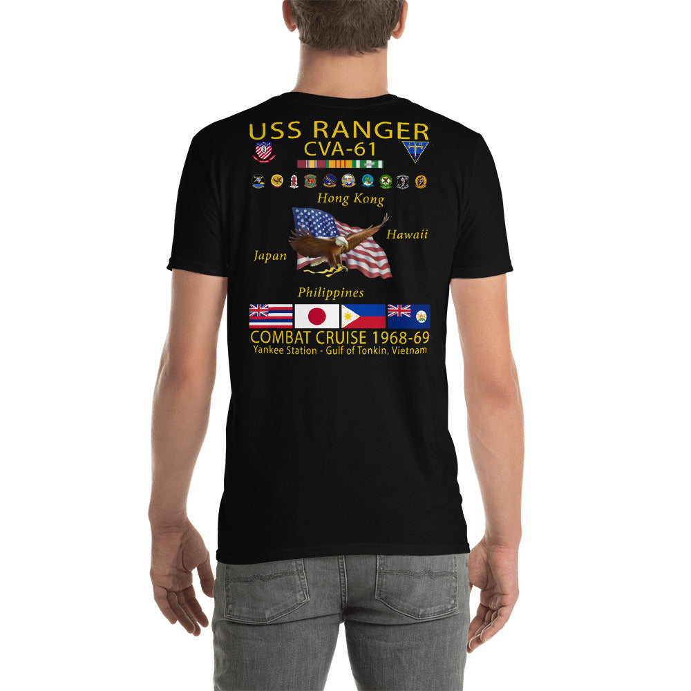 USS Ranger (CVA-61) 1968-69 Cruise Shirt