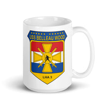 Load image into Gallery viewer, USS Belleau Wood (LHA-3) Ship&#39;s Crest Mug