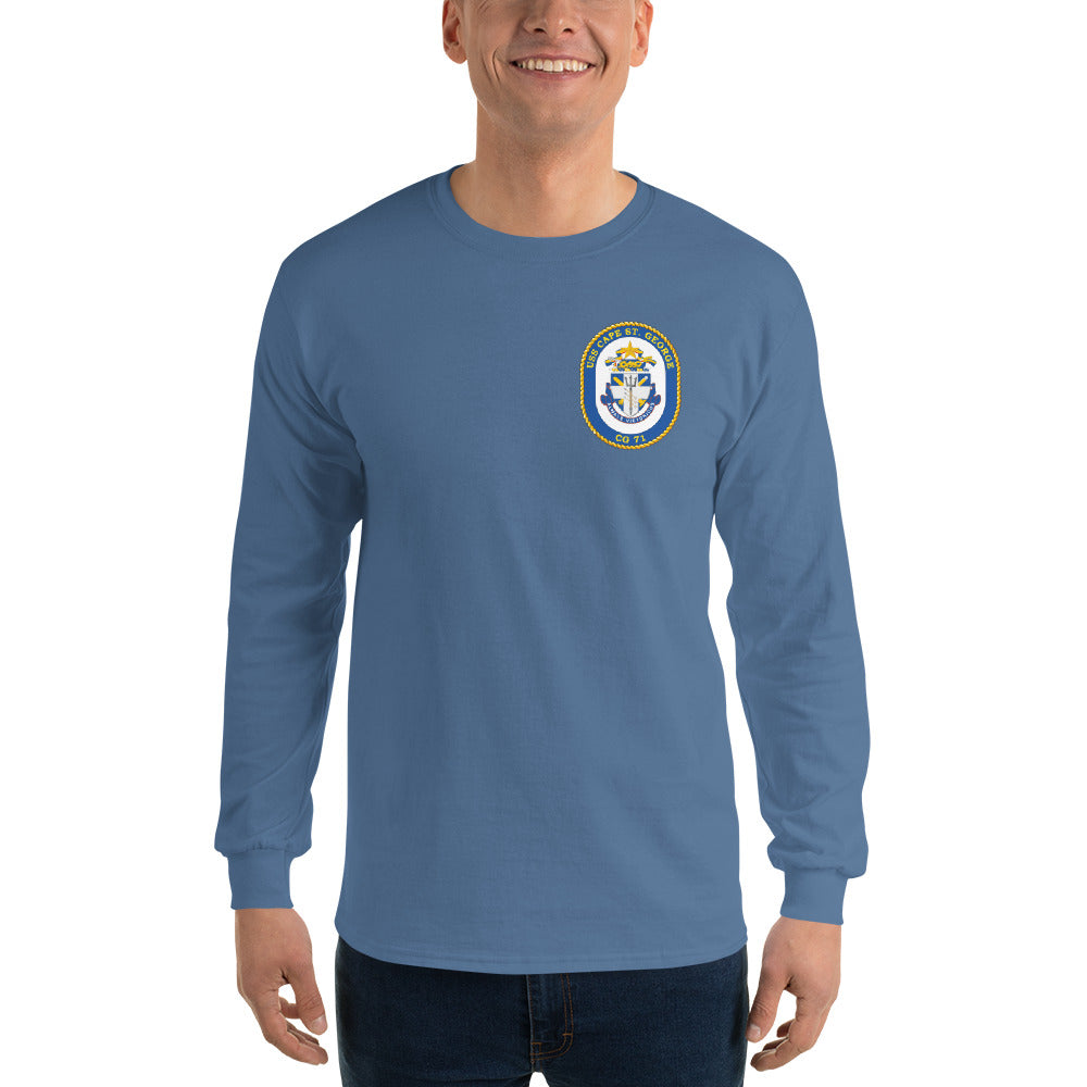 USS Cape St George (CG-71) 1998 Long Sleeve Cruise Shirt