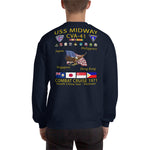USS Midway (CVA-41) 1971 Cruise Sweatshirt