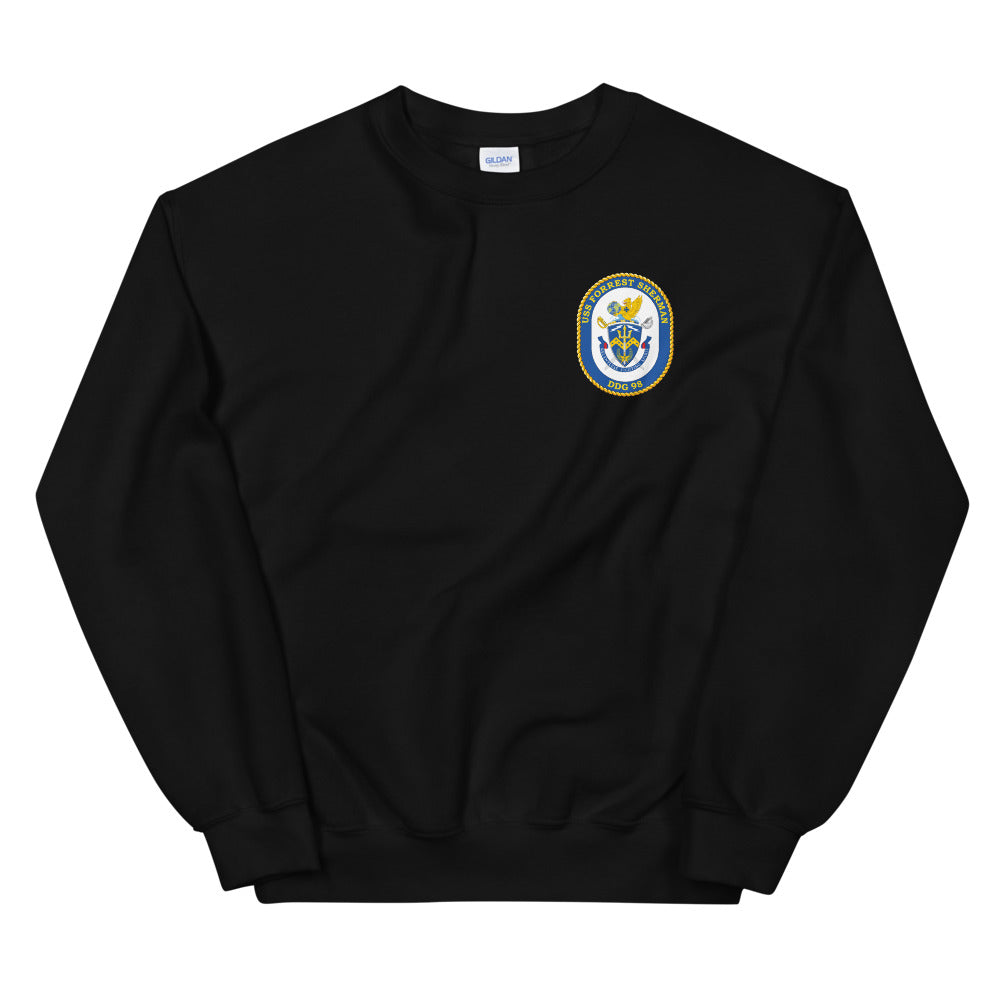 USS Forrest Sherman (DDG-98) Ship's Crest Sweatshirt