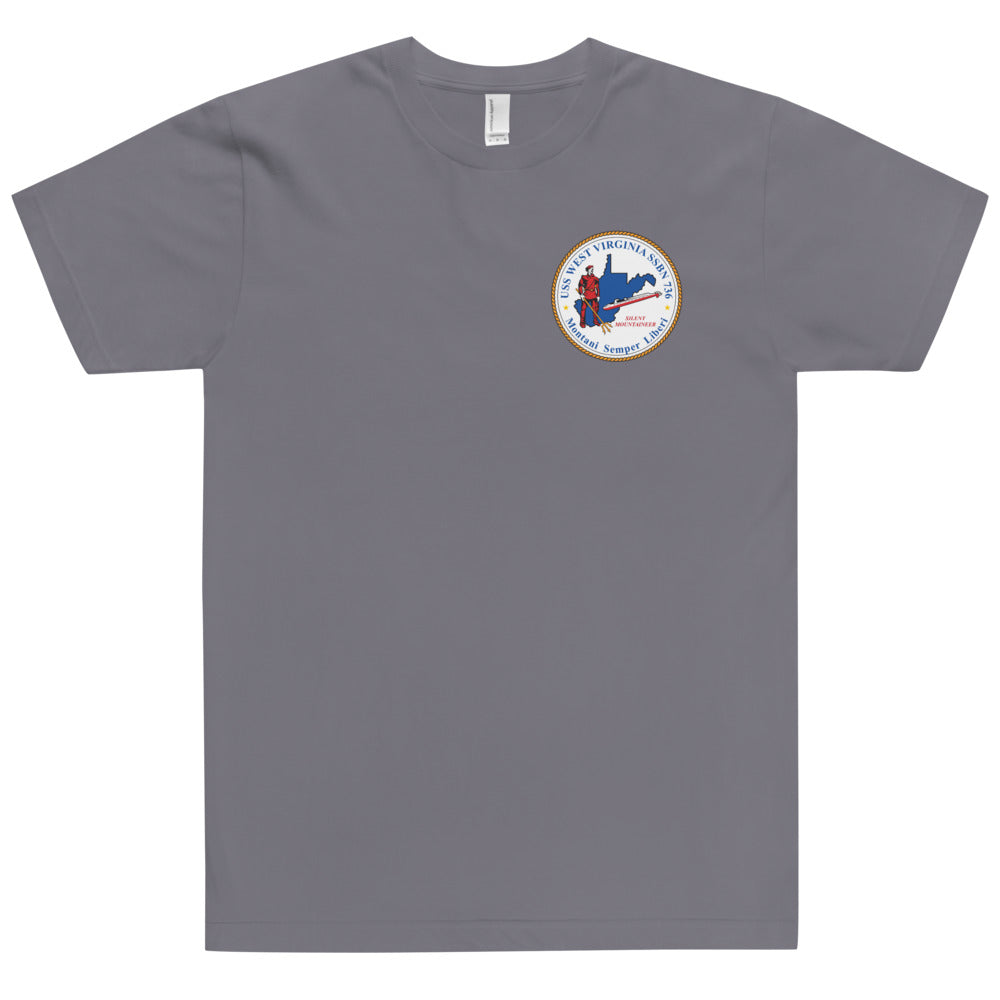 USS West Virginia (SSBN-736) Ship's Crest Shirt