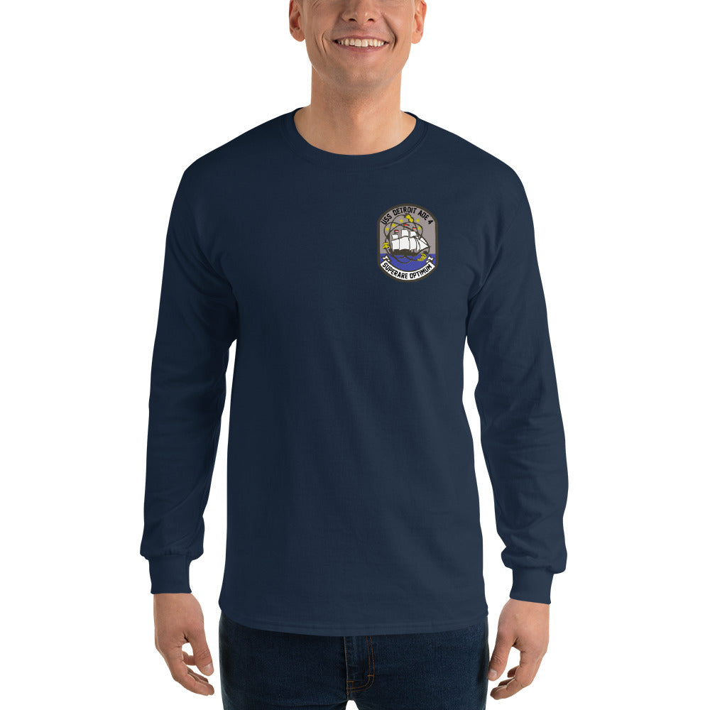 USS Detroit (AOE-4) 1990-91 Operation Desert Shield/Storm Long Sleeve Cruise Shirt