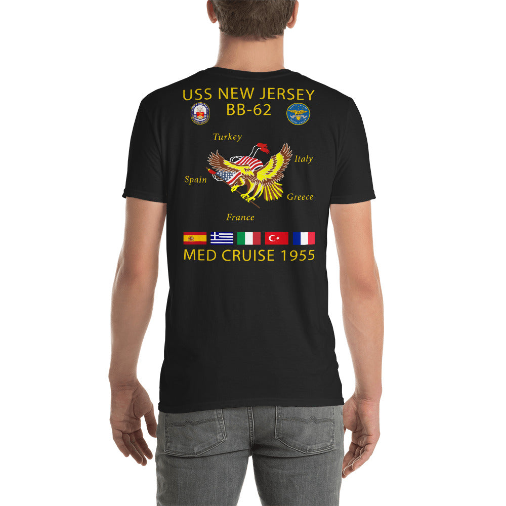 USS New Jersey (BB-62) 1955 Cruise Shirt