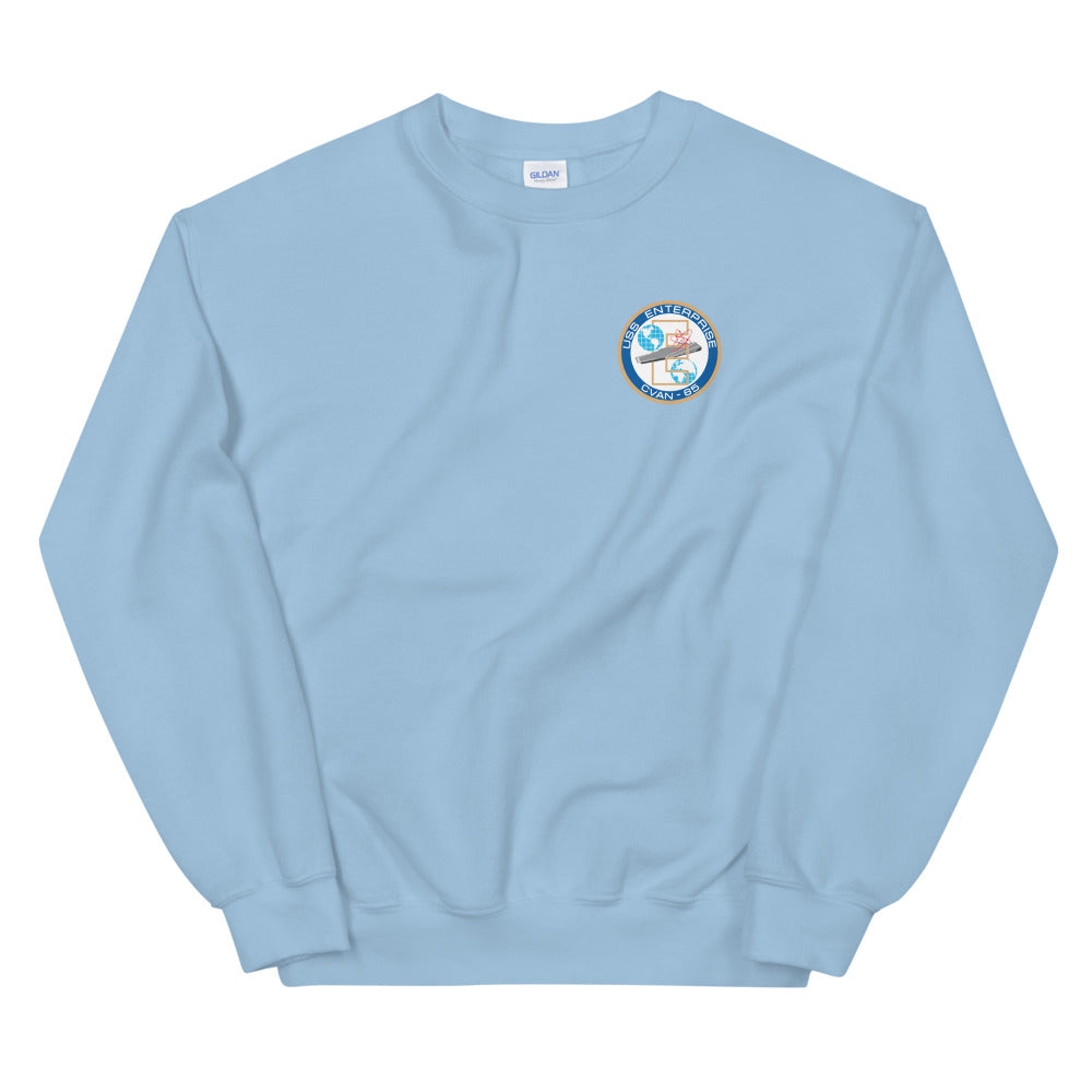 USS Enterprise (CVAN-65) Ship's Crest Sweatshirt