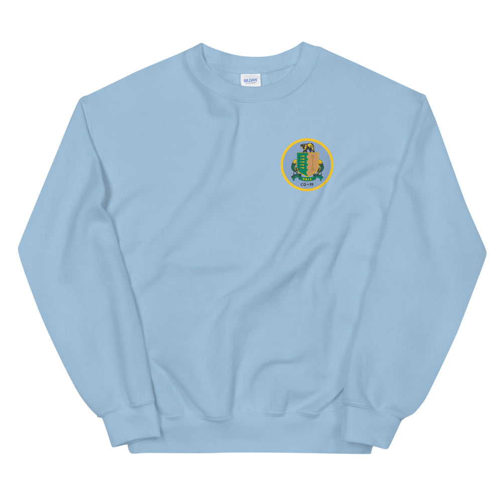 USS Dale (CG-19) Ship's Crest Sweatshirt