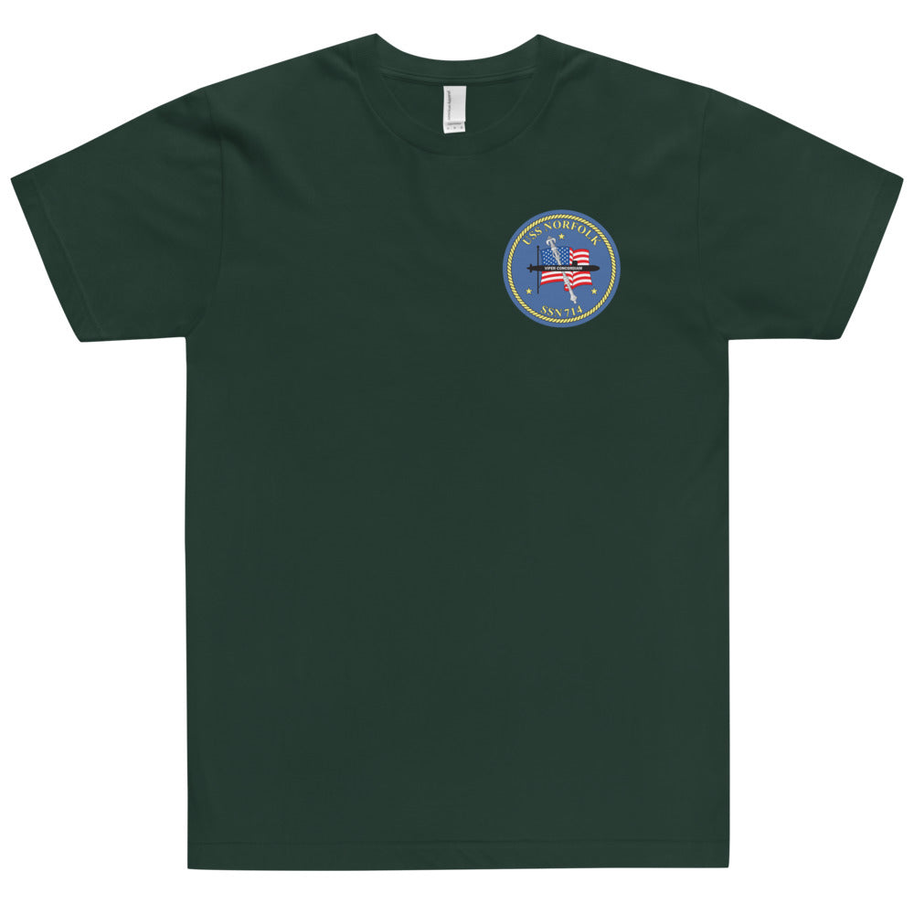 USS Norfolk (SSN-714) Ship's Crest Shirt