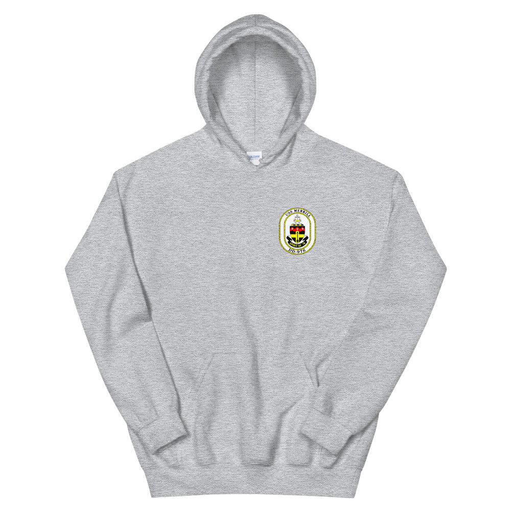 USS Merrill (DD-976) Ship's Crest Hoodie