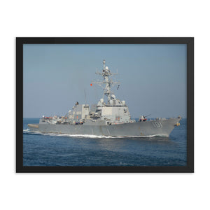 USS Gridley (DDG-101) Framed Ship Photo