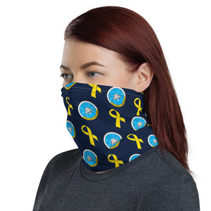 USS Dwight D. Eisenhower (CVN-69) Yellow Ribbon Neck Gaiter