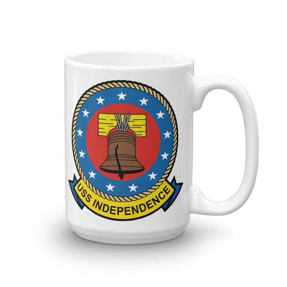 USS Independence (CVA/CV-62) Ship's Crest Mug