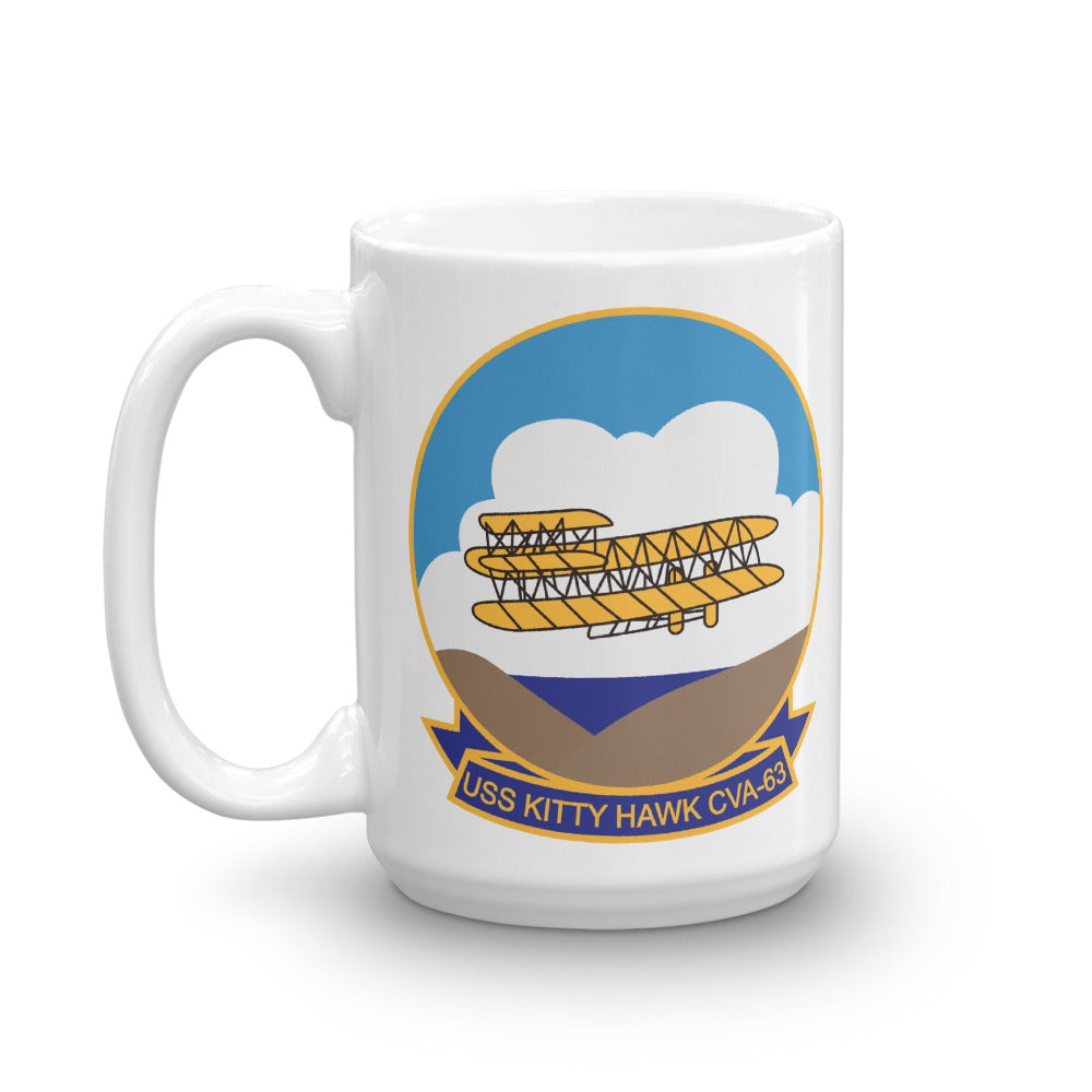 USS Kitty Hawk (CVA-63) Ship's Crest Mug
