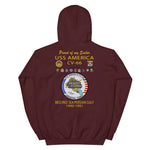 USS America (CV-66) 1990-91 Cruise Hoodie ver 2 - FAMILY