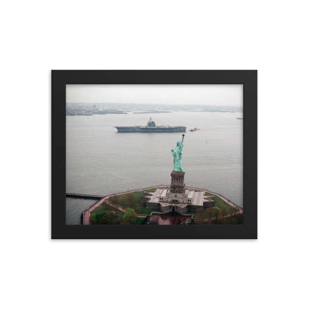 USS Forrestal (CV-59) Framed Ship Photo