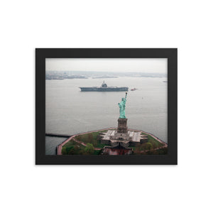 USS Forrestal (CV-59) Framed Ship Photo
