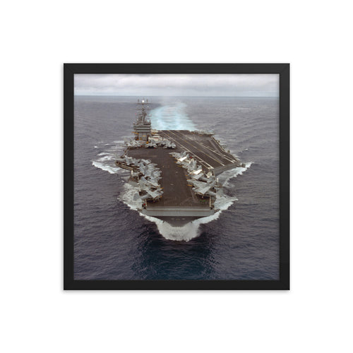 USS Abraham Lincoln (CVN-72) Framed Ship Photo