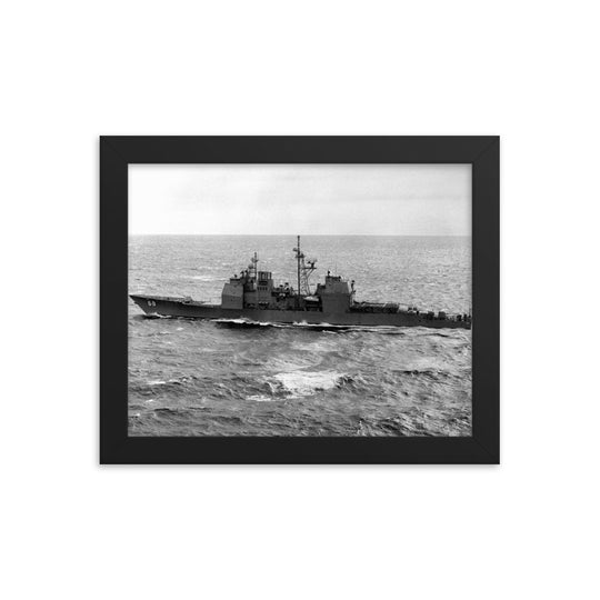 USS Anzio (CG-68) Framed Ship Photo