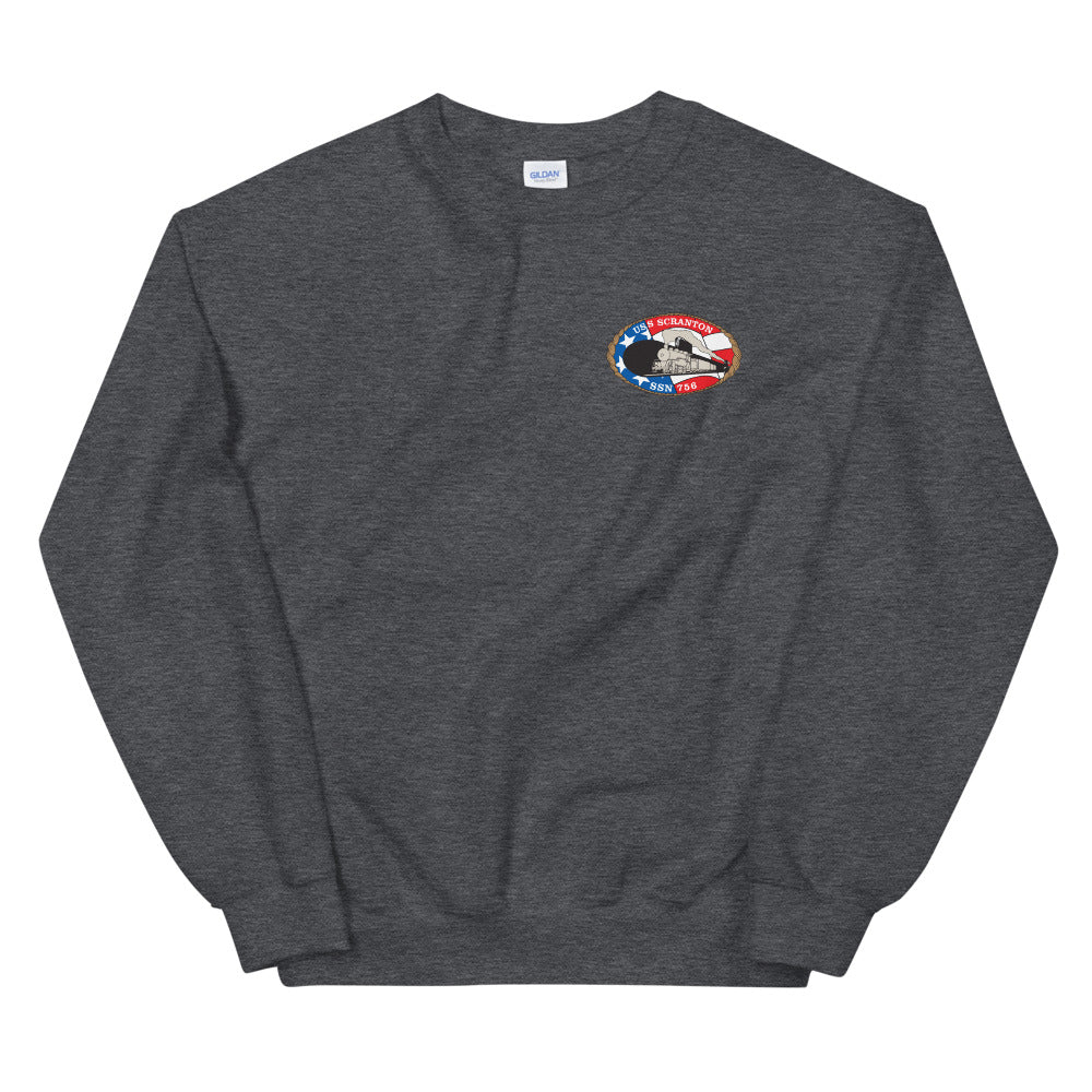 USS Scranton (SSN-756) Ship's Crest Sweatshirt