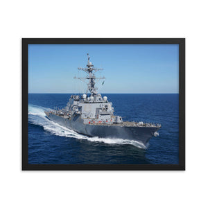 USS Fitzgerald (DDG-62) Framed Ship Photo