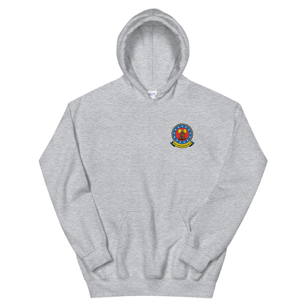 USS Independence (CVA/CV-62) Ship's Crest Hoodie