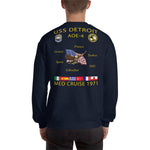 USS Detroit (AOE-4) 1971 Cruise Sweatshirt