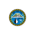 USS Salt Lake City (SSN-716) Ship's Crest Vinyl Sticker