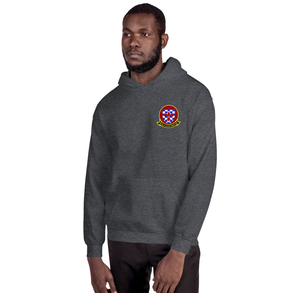 HSC-4 Black Knights Squadron Crest Hoodie