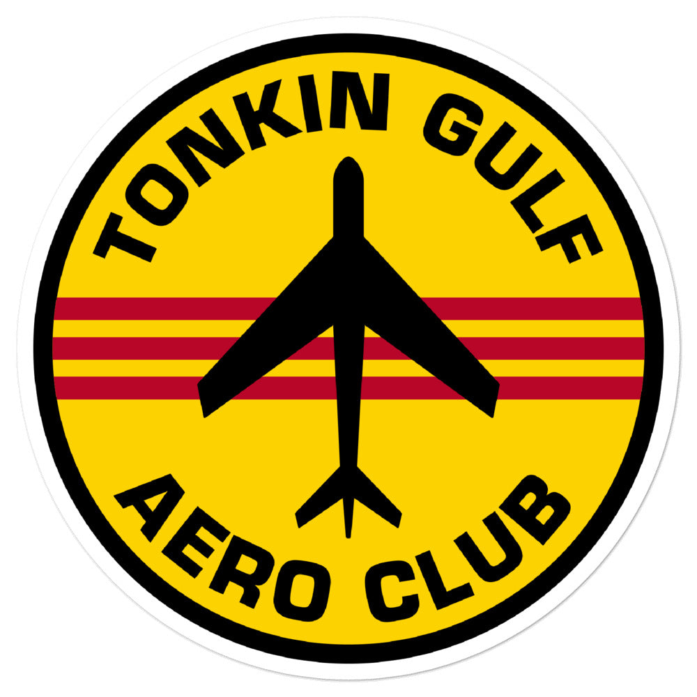 Tonkin Gulf Aero Club Vinyl Sticker