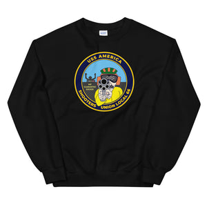 USS America (CV-66) Shooters Union Local 66 Sweatshirt