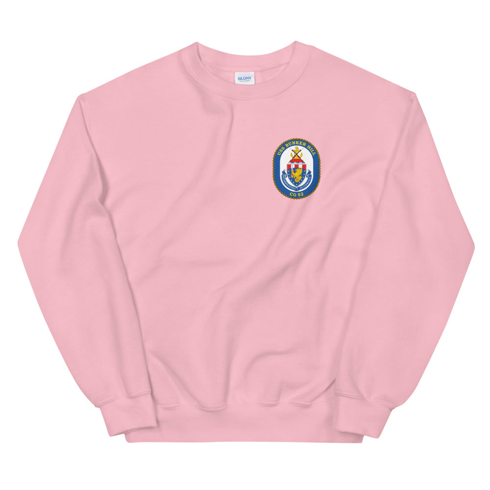 USS Bunker Hill (CG-52) Ship's Crest Sweatshirt