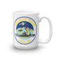 USS Blue Ridge (LCC-19) Ship's Crest Mug