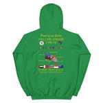USS Carl Vinson (CVN-70) 2014-15 Cruise Hoodie - FAMILY