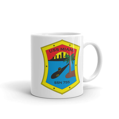 USS Miami (SSN-755) Ship's Crest Mug