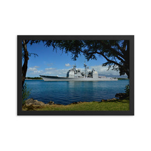 USS Port Royal (CG-73) Framed Ship Photo