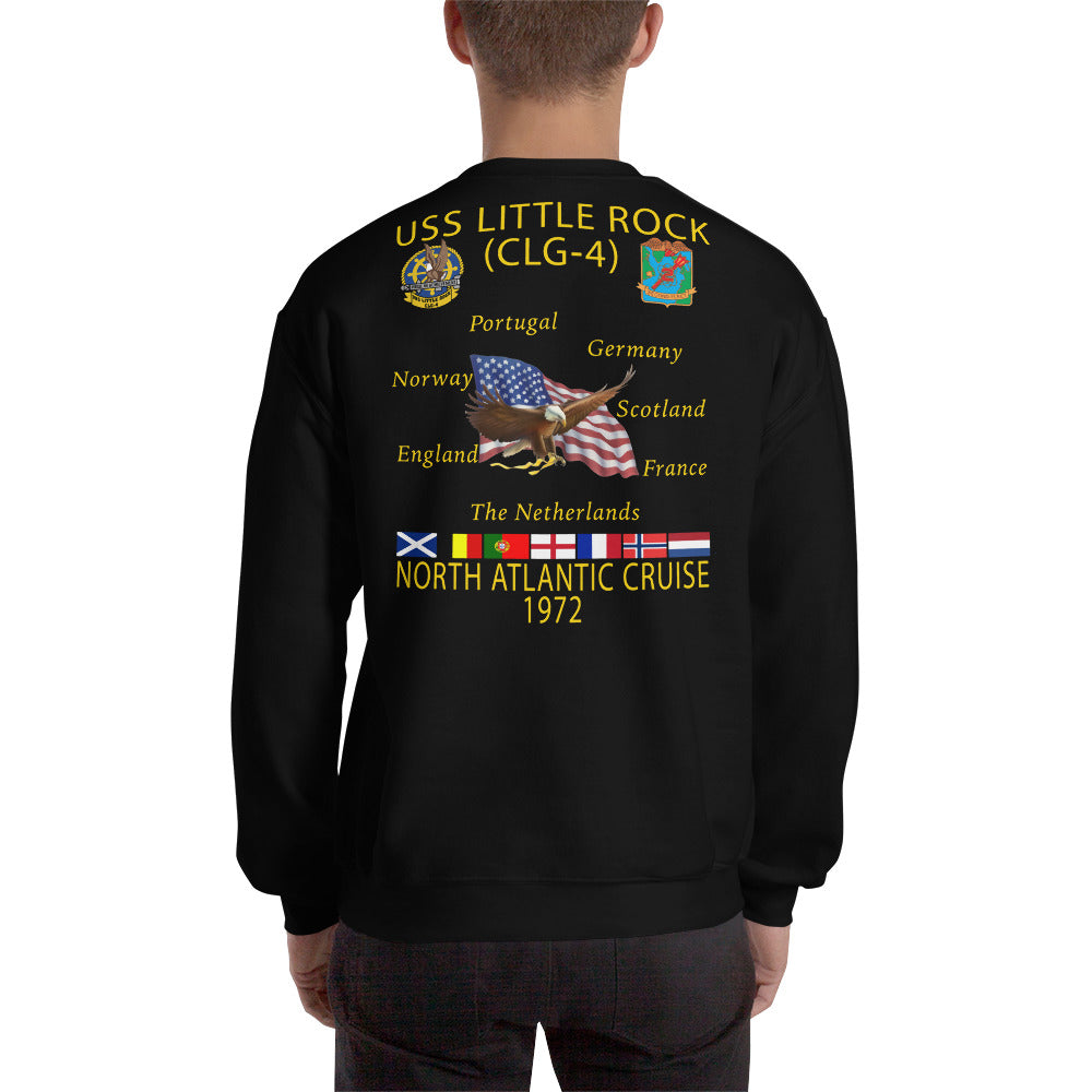 USS Little Rock (CLG-4) 1972 Cruise Sweatshirt
