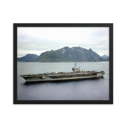 USS Nimitz (CVN-68) Framed Ship Photo