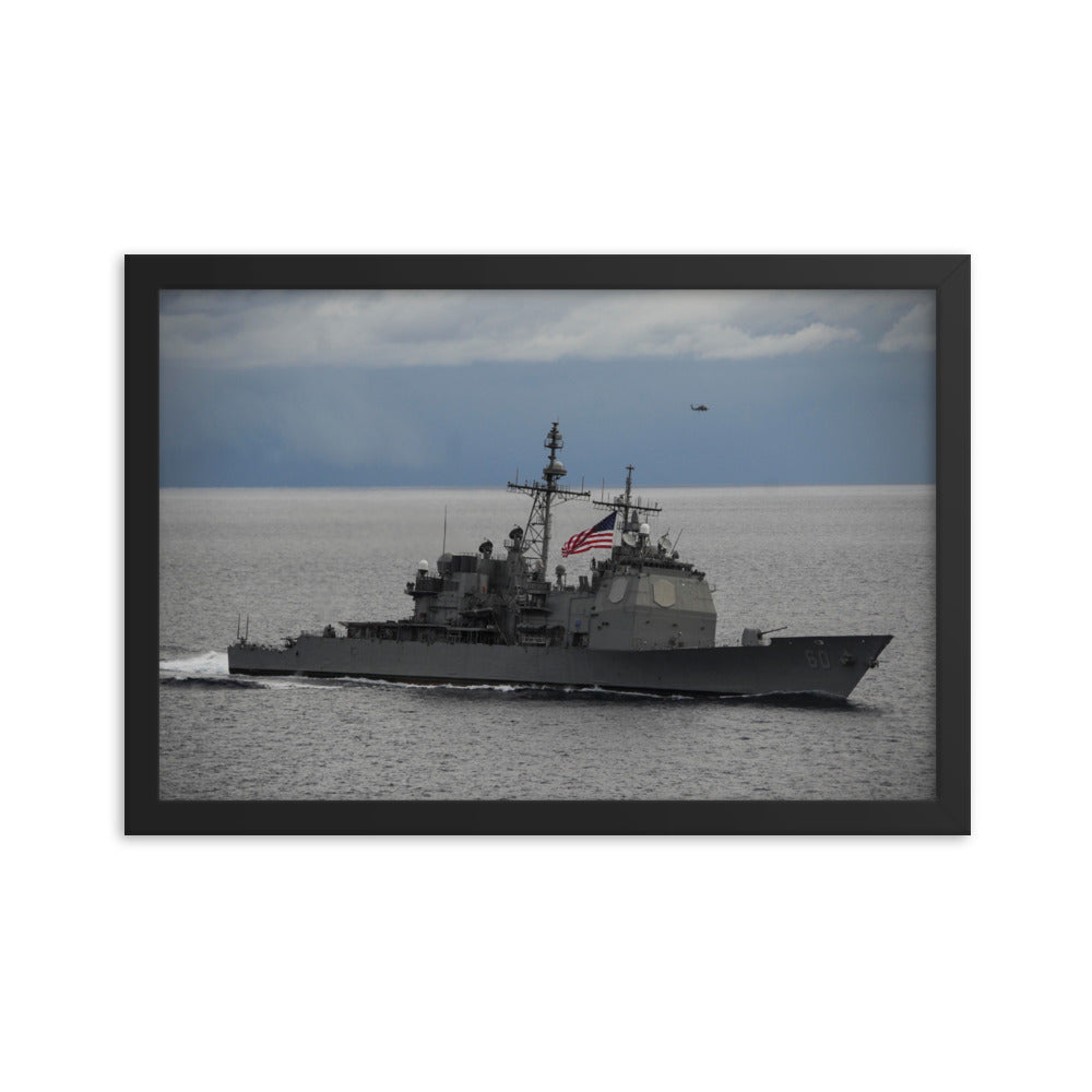 USS Normandy (CG-60) Framed Ship Photo