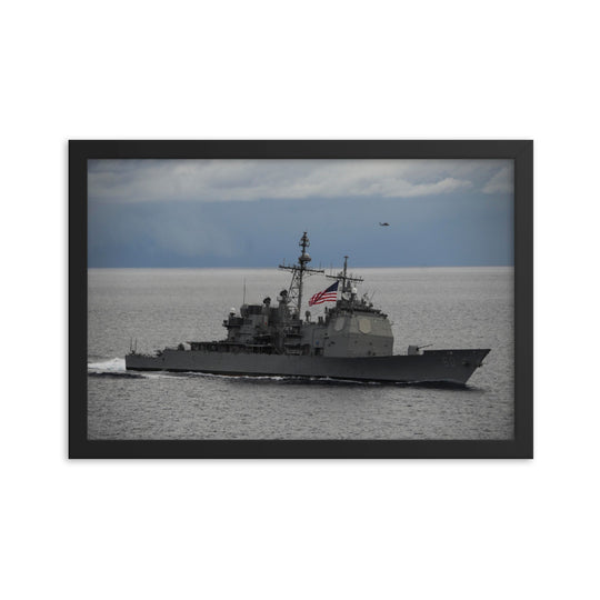 USS Normandy (CG-60) Framed Ship Photo